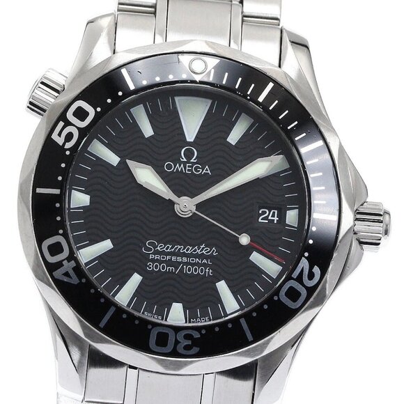 OMEGA Seamaster300 Professional 2262.50 Date black Dial Quartz Boy\'s_875547 main image 5